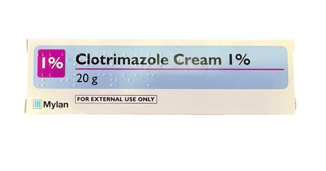 Clotrimazole Cream 1% - 20g - Thrush Nappy Rash Ringworm  CANESTEN Equivalent