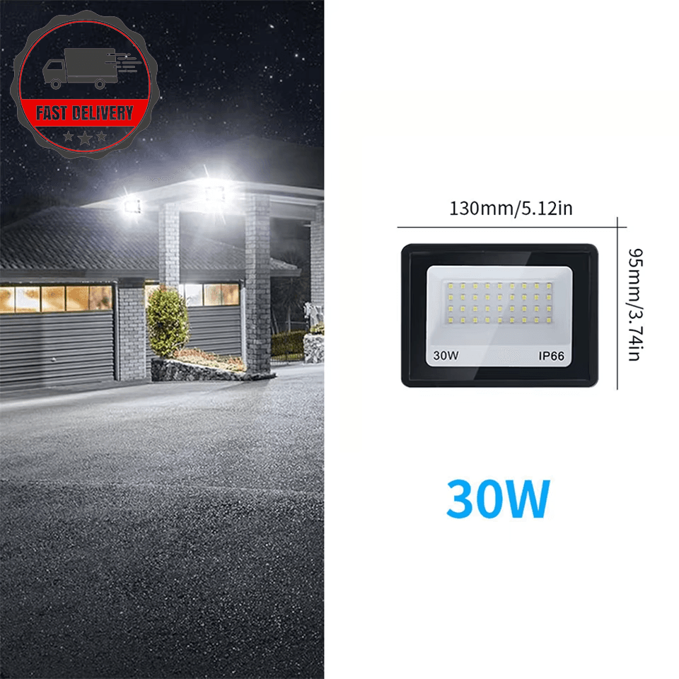 High Brightness LED Floodlight 10W 20W 30W 50W 100W 150W 200W 300W AC110V/220V F