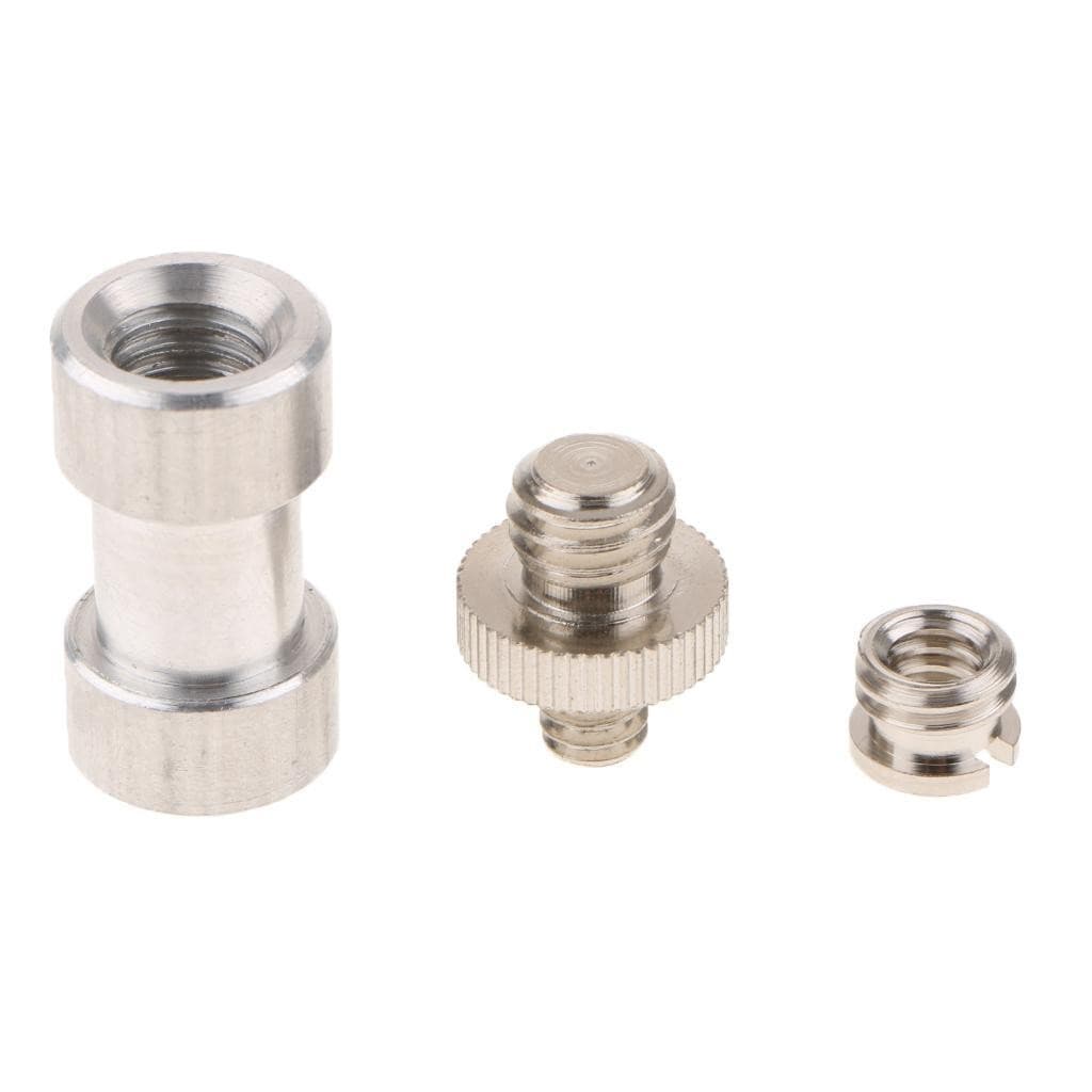Screw Adapter Converter Stud 1/4\\\" to 3/8\\\" for Tripod Monopod