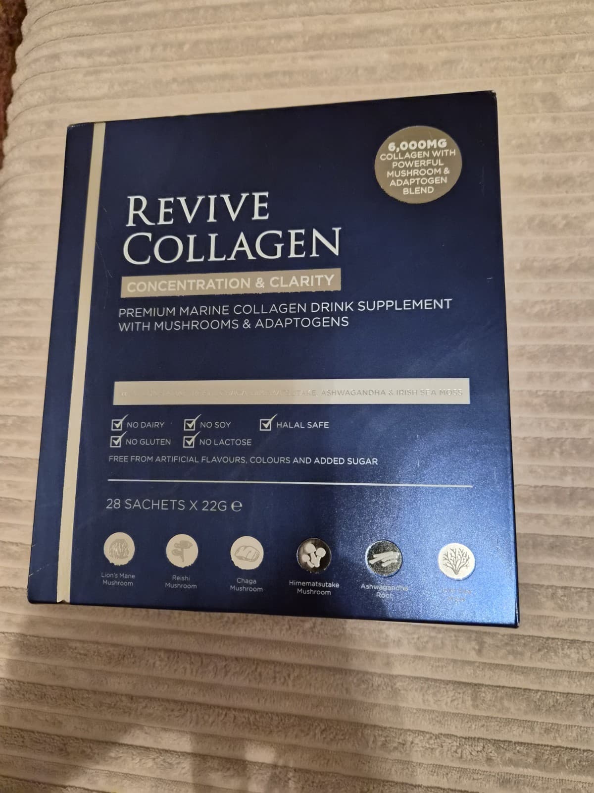 🔥 Revive Collagen Concentration and Clarity 6000mg (28 SACHETS X 22G) | Brand New