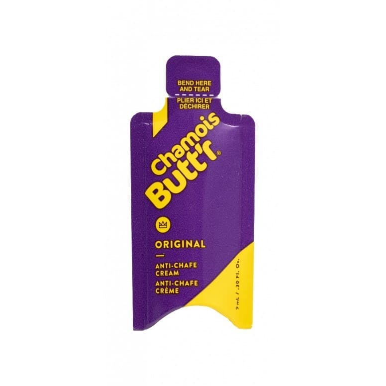 Paceline Chamois Butt'r Original Chamois Cream - 9ml Sachet X 10