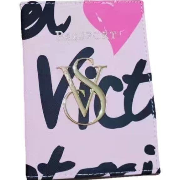 Hot Selling Victoria's Secret VS Card New Travel Passport Document Bag