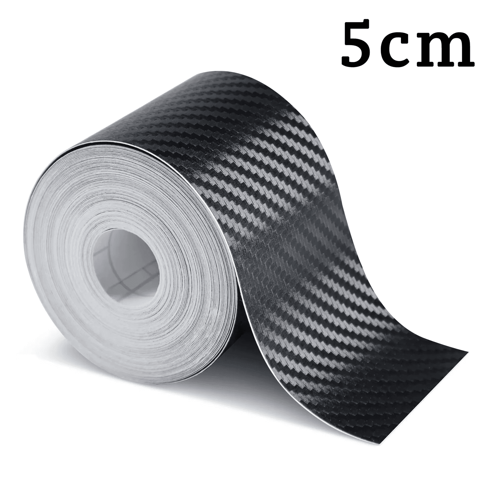 1-5M Nano Carbon Fiber Car Tape Sticker Door Mirror Protector Strip Waterproof A