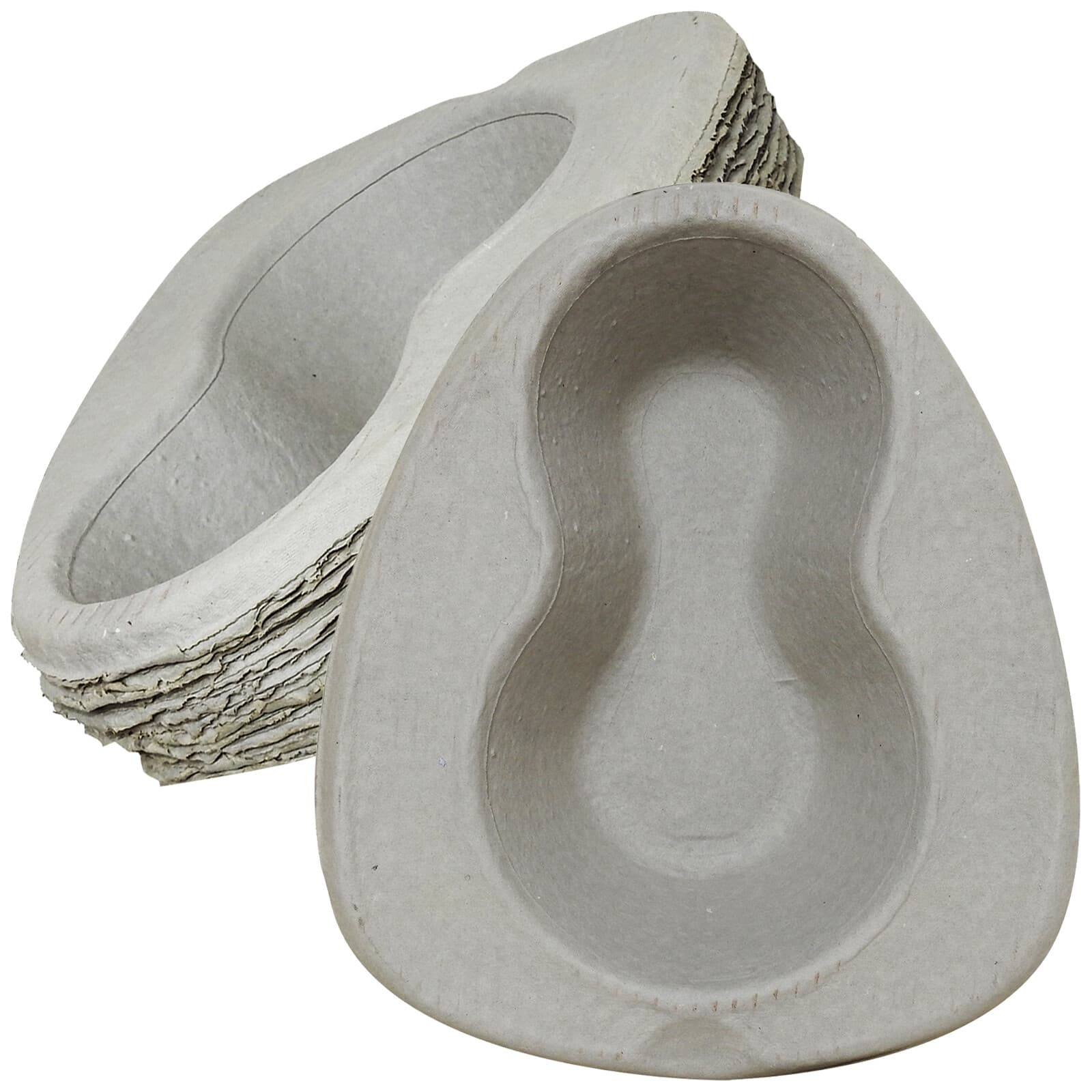 Caretex Disposable 2000ml Cardboard Pulp Hospital Bed Pan Liners| Bulk Sizes