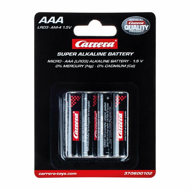 Greenhills Carrera RC Remote Control 8 x AAA Batteries LR03 AM-4 1.5V 370600102