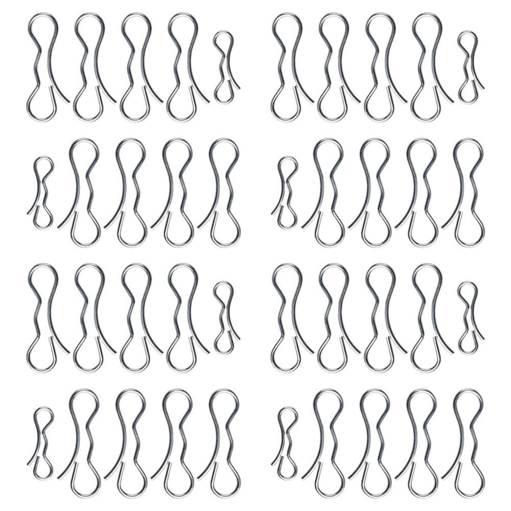 Iron S Hooks Jewelry Hooks Silver  Rack Hangers B4G52388