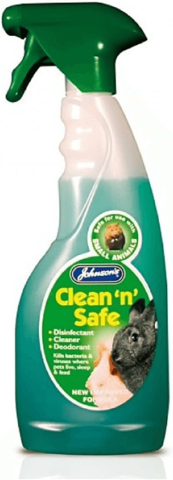Johnsons Vet  Rabbit Litter Tray Disinfectant Spray (Green)