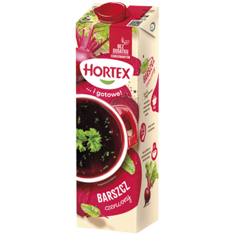 5900500000294 Hortex Barszcz czerwony zupa karton 1L Hortex sp. z o.o.