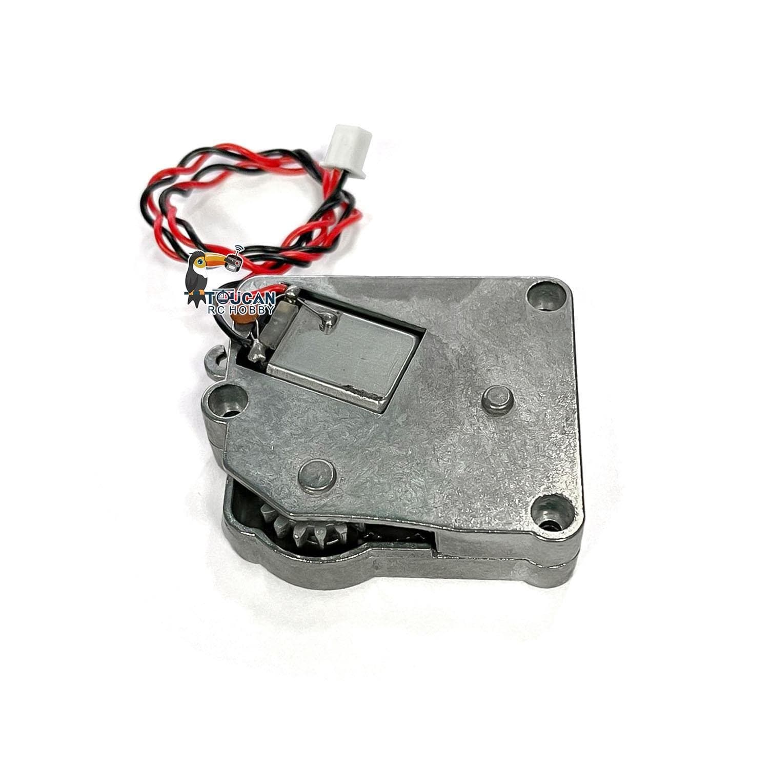 Metal Rotary Gearbox Upgrade for 1/16 RC Combat Tank Tiger I Abrams M4A3 Sherman