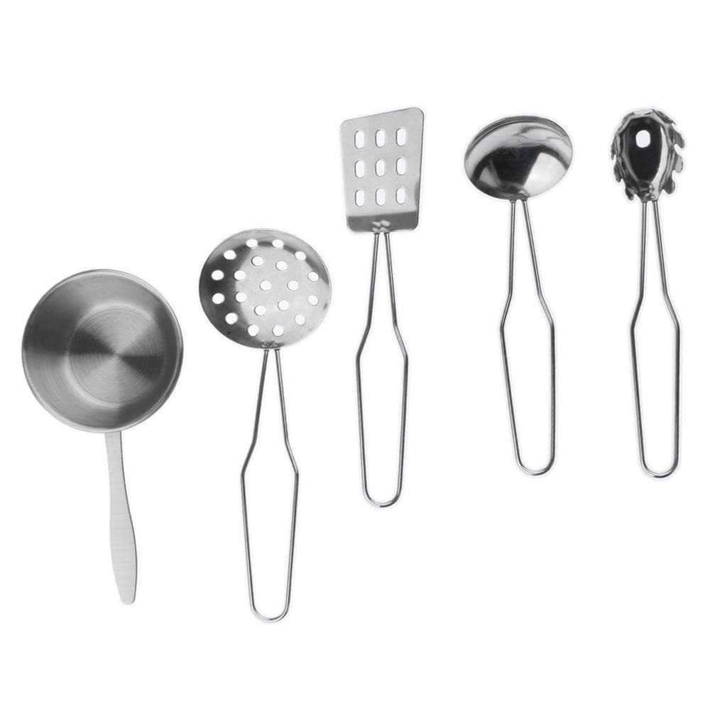 kitchen Metal Utensils Playset| All Purpose Kitchen Tool Set - E| 5pcs/Set