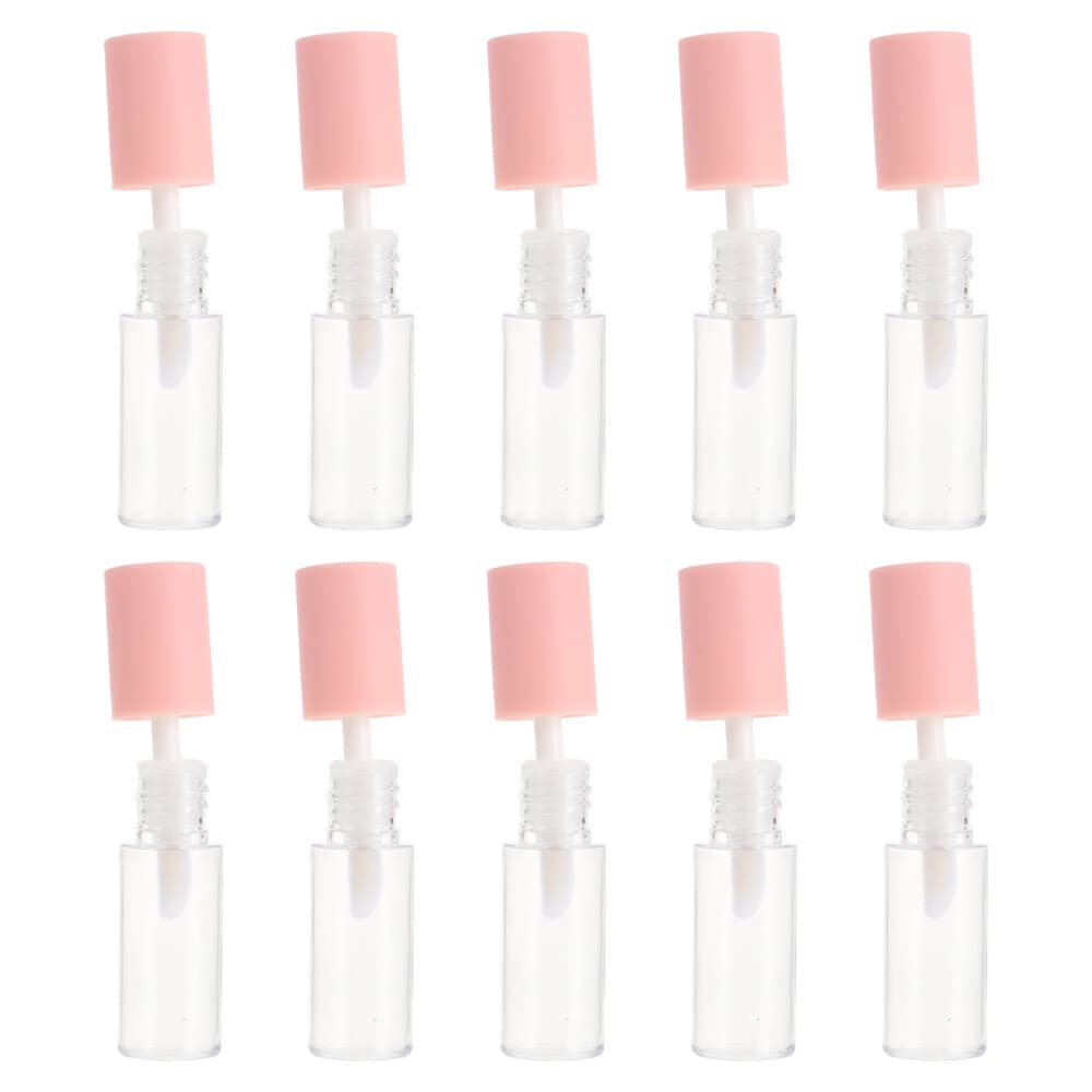 10Pcs Visible DIY Lip-glaze Lip Color Tubes Women Lip Honey Empty Tubes