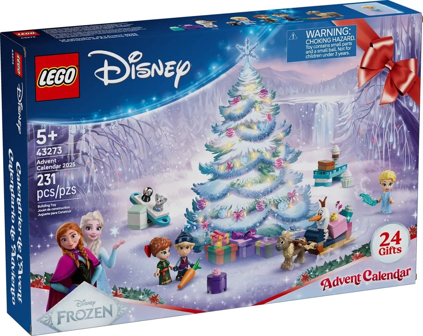 5702017812991 LEGO DISNEY 43273 Advent Calendar 2025 Lego