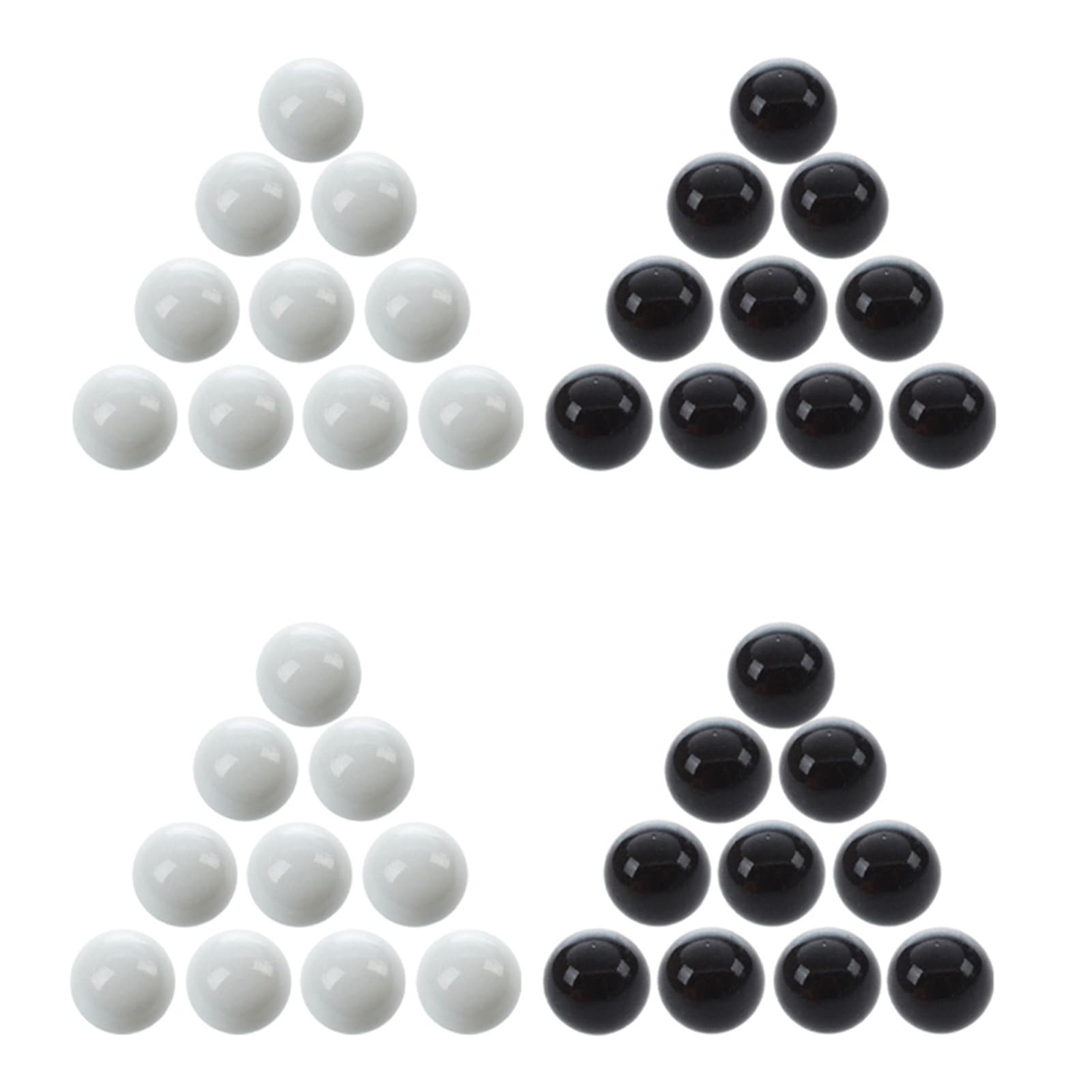 40 Pcs Marbles 16mm Glass Marbles Knicker Glass Balls Decoration Color6429