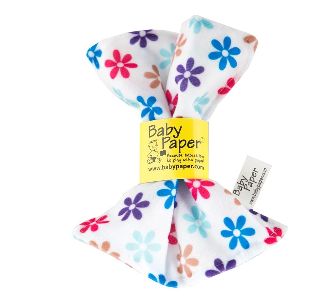 Genuine Baby Paper Crinkly Toy| Plush Fabric Fidget Fiddle Stim Anxiety Teething