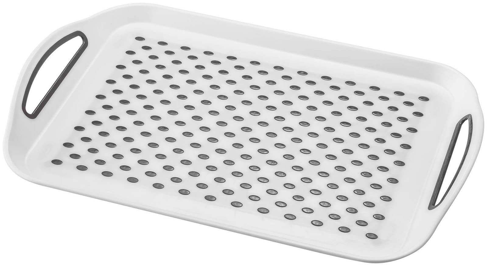 Judge Kitchen| 45 x 32cm Non Slip Tray 45.5 x 32 x 4.5 cm| White
