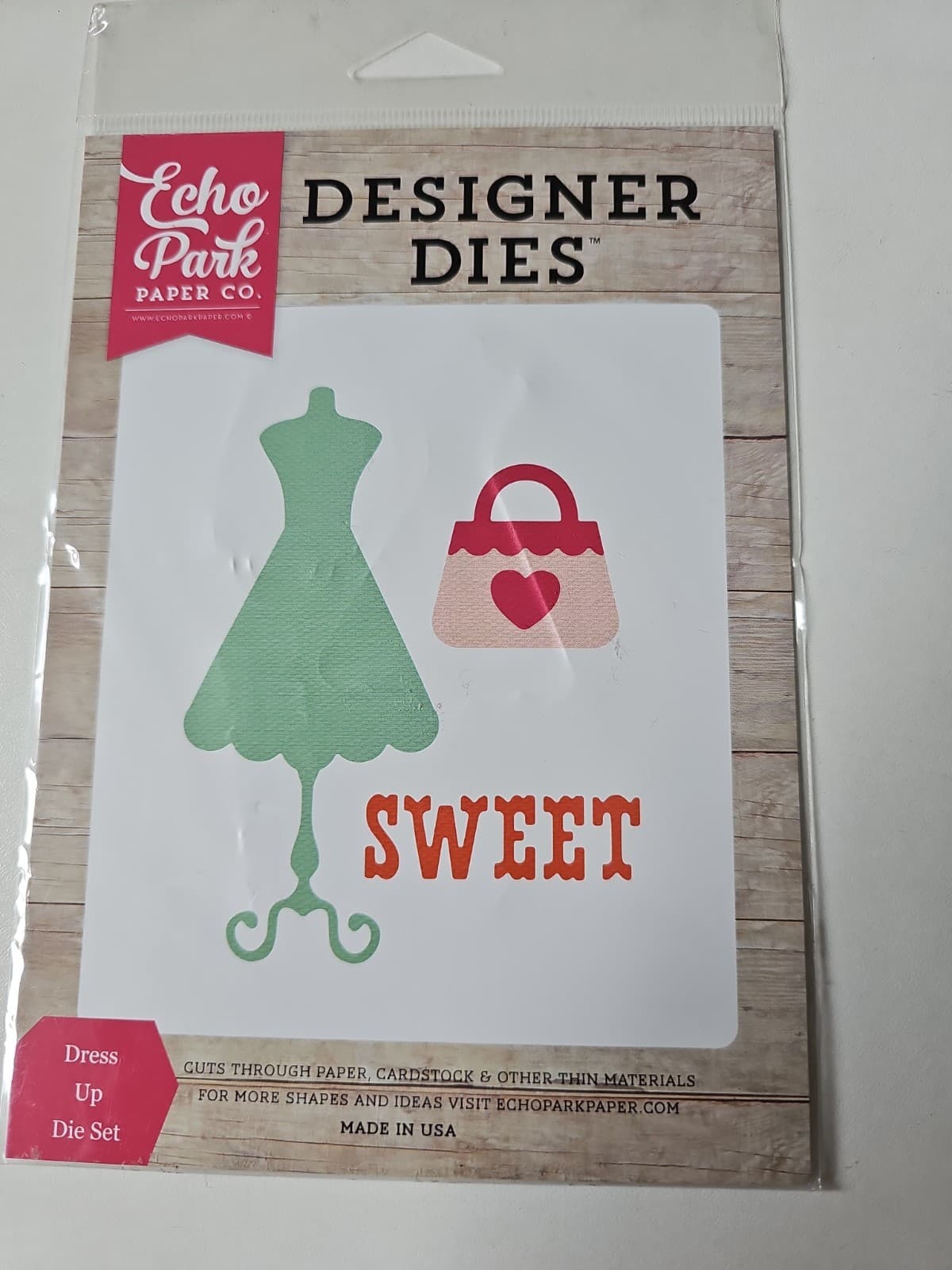 Echo Park Designer Dress Up Dies New Set