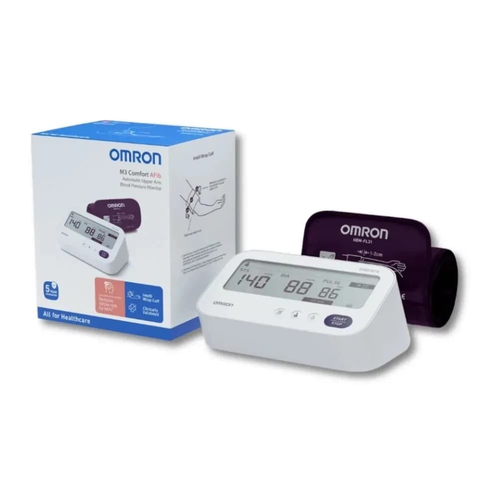 Omron M3 Comfort AFib – Automatic Upper Arm Blood Pressure Monitor