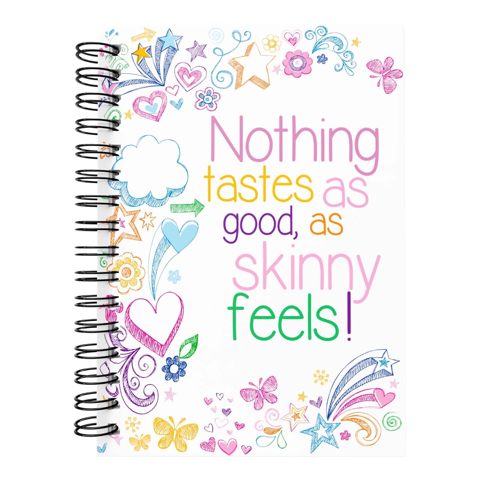 A5 FOOD DIARY SLIMMING  DIET PLANNER WEIGHT LOG JOURNAL HABIT TRACKER COUNT