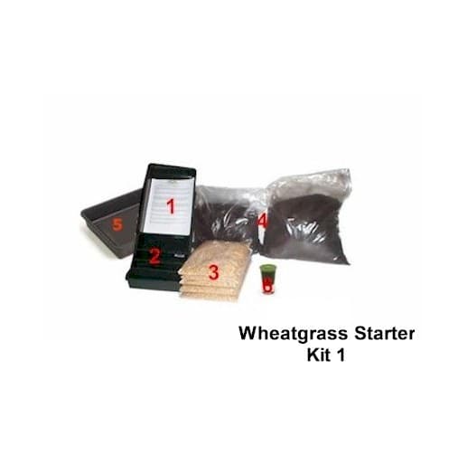 Wheatgrass Beginner's Growing Kit with Optional Juicer