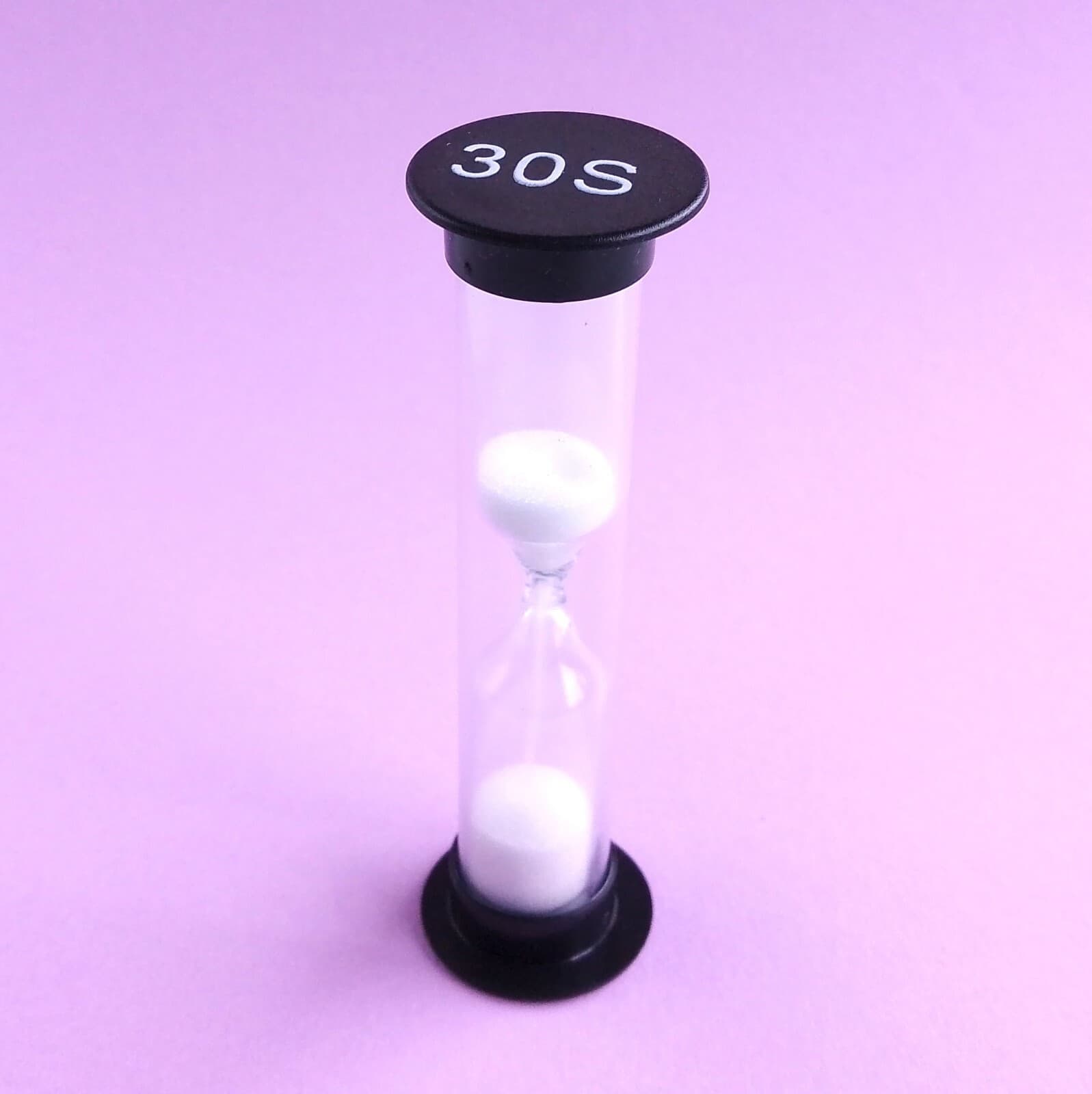 Game Sand Timer Board Game Component Educational hourglass 30s 1 2 3 5 10 minute