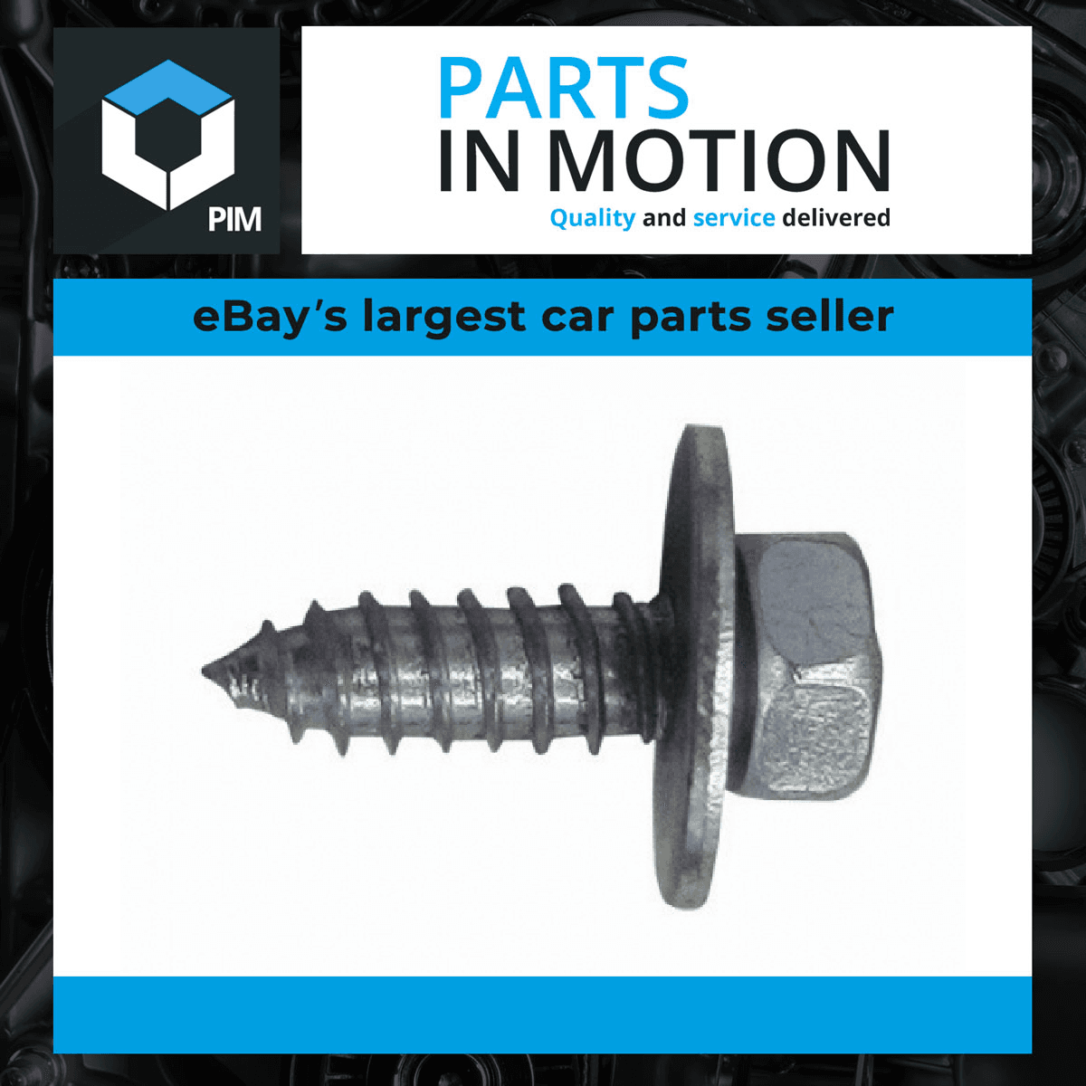 Screw Radiator Fixing X 2 PWN366 Wot-Nots Genuine Top Quality Product New