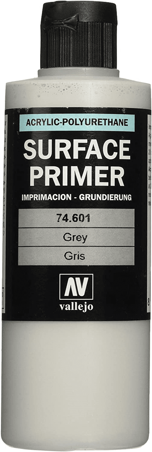 Vallejo Model Color 200 ml Polyurethane Primer - Grey
