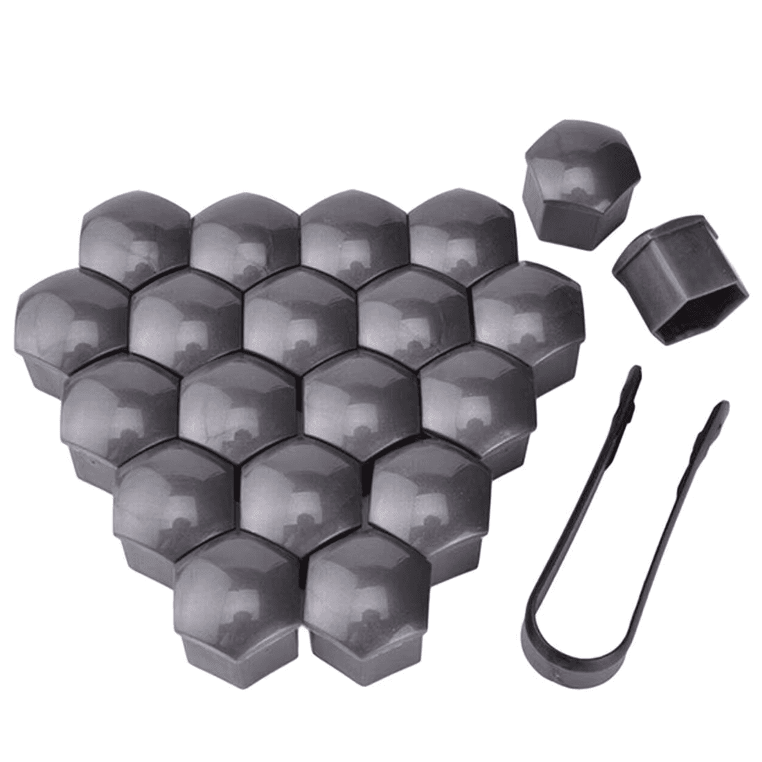 17Mm/19Mm/21Mm 20Pcs Car Wheel Nut Caps Protection Covers Caps Auto Hub Screw Co