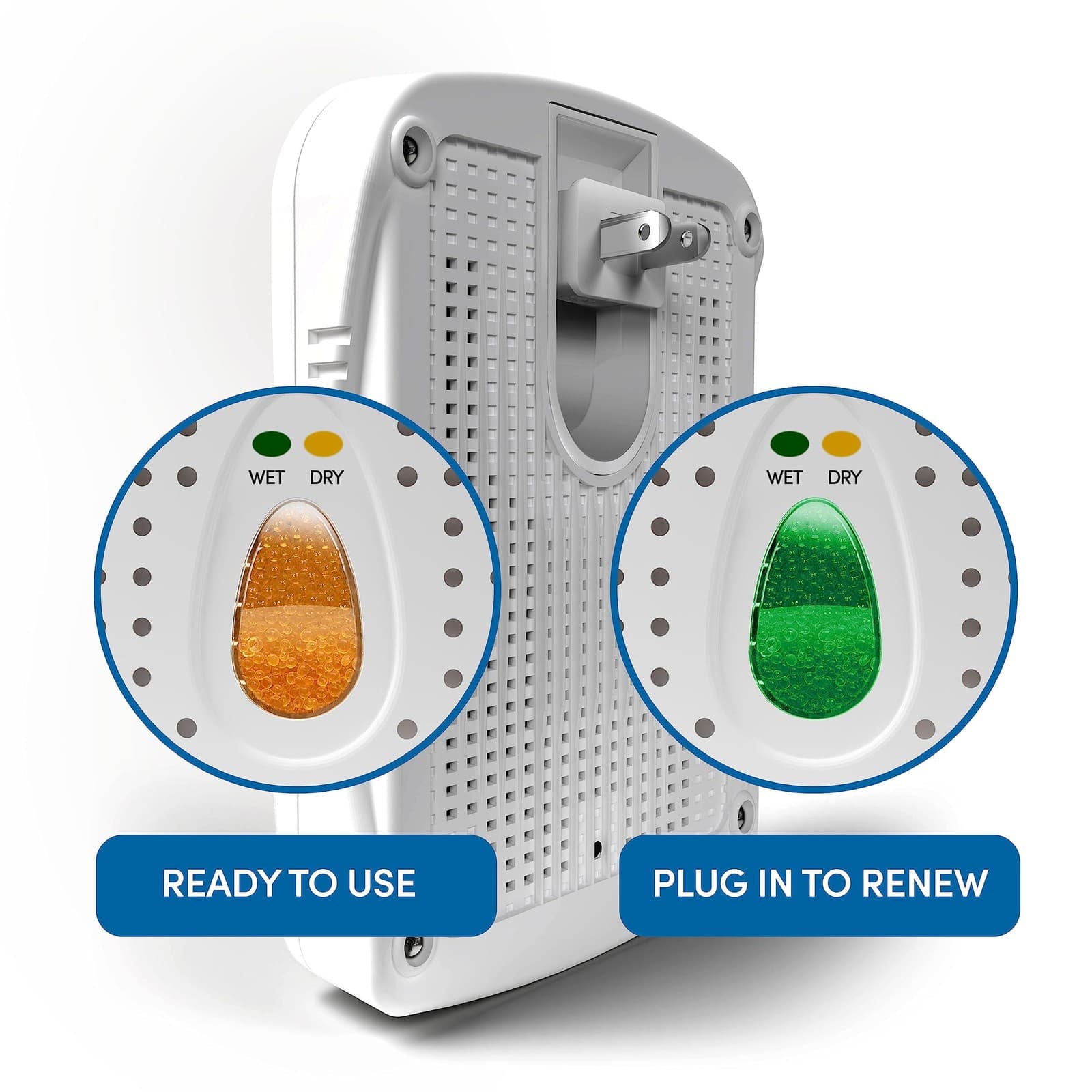 Eva-Dry Wireless Mini Dehumidifier| White (E-333) view 2