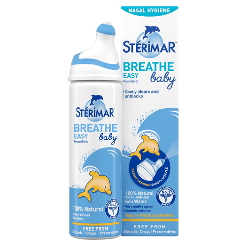 Sterimar Breathe Easy Baby| Nasal Spray| Gentle 50 ml (Pack of 1)| White