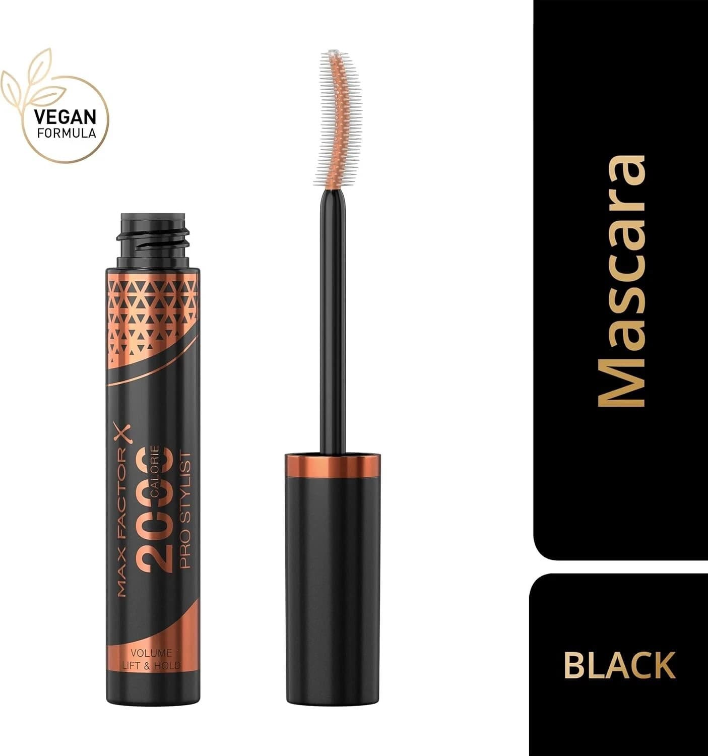 Max Factor 2000 Calorie PRO Stylist Black Mascara 9 ml -  Black