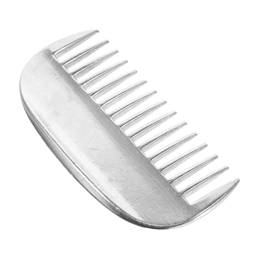 Cat Comb for Short Haired Cats Dog Combs Grooming Metal Aluminum Tail