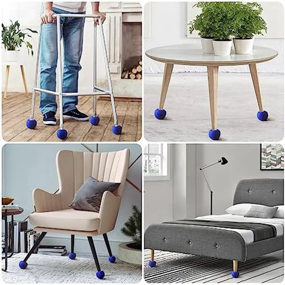 4PCS Tennis Balls for Walkers Premium Tennis Balls for Furniture Legs and7006 view 2