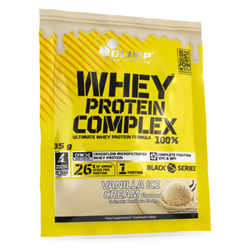 5901330089992 Whey Protein Complex 100% vanilla ice cream 35g saszetka Olimp Lab