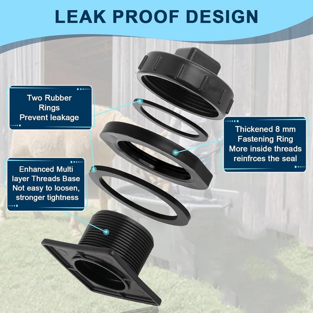 Stock Tank  Plug Kit Stock Tank  50/70/100/150/300 Gallon Stock Tank Float 1421 view 2