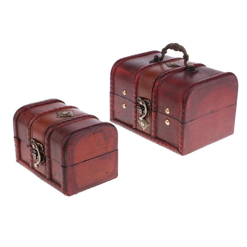 Set Of 2 Chinese Style Jewelry Box Jewelry Box Jewelry Case