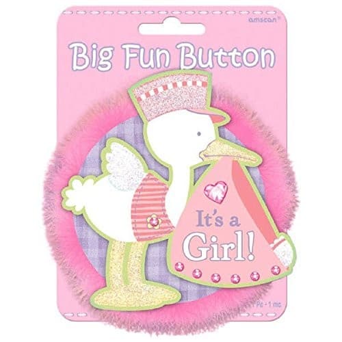 Amscan It'S A Girl! 4 1/2 X 4 3/4