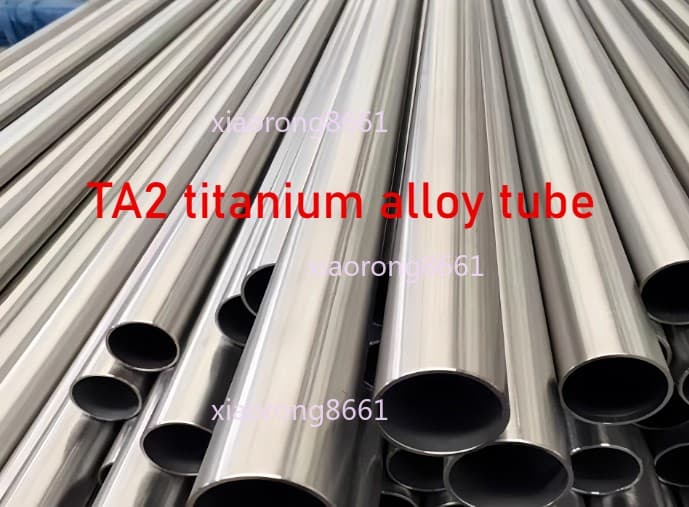 1PC OD 30/32/34/35/36/38/40mm *500mm TA2 Titanium Round Tube 1/2/3/4/5mm(T)