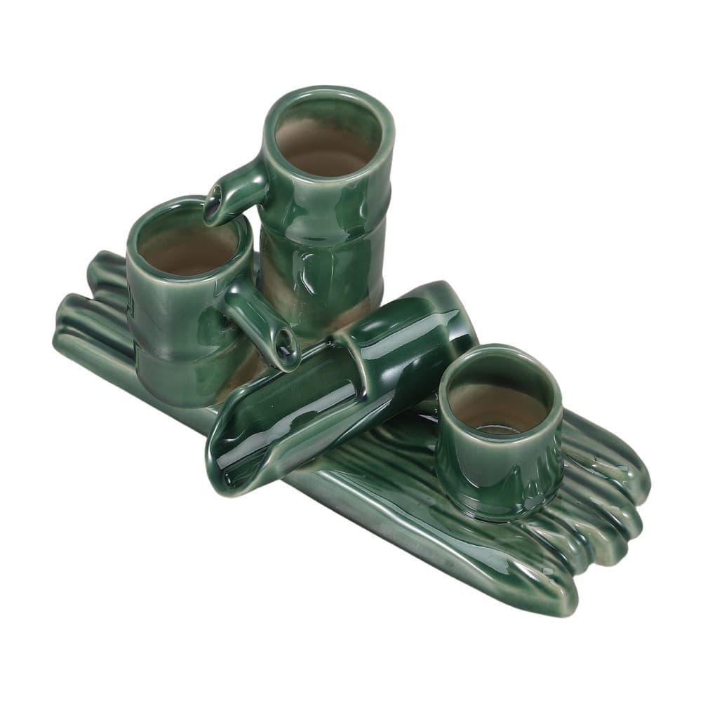 Ceramic Accents Water Fountain - Decorative Tabletop Ceramic Water Feature