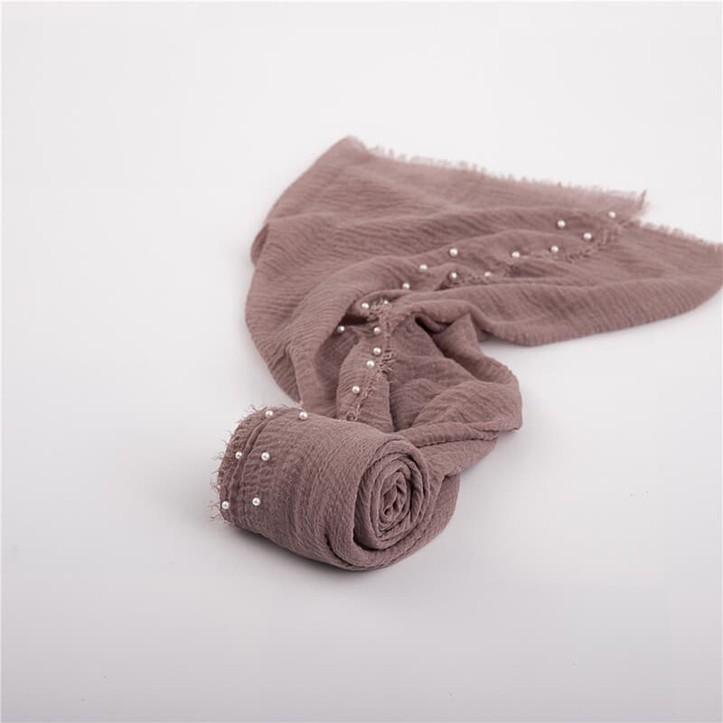 Baby Wrap Newborn Photography Props Beaded Decors Infant Cotton Linen Blanket