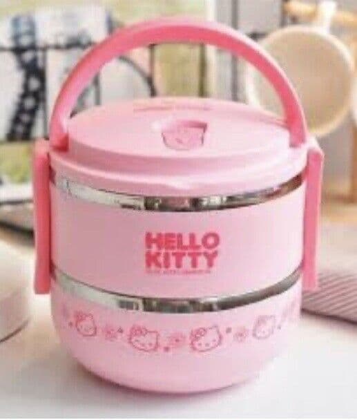 1400ml capacity bento box| stacked food storage bowl and lid hot and cold NEW