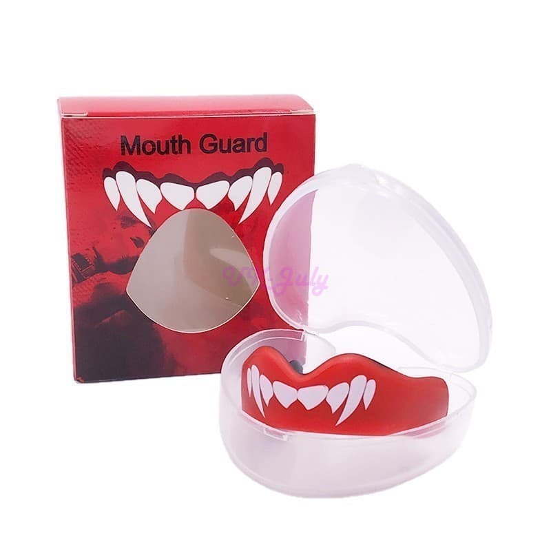 Mouth Guard Gum Shield Teeth Protection Gel MMA Junior Boxing Rugby Sports
