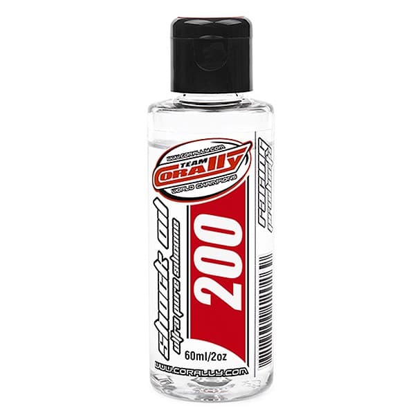 Corally Shock Oil Ultra Pure Silicone 200 Cps 60ml/2Oz