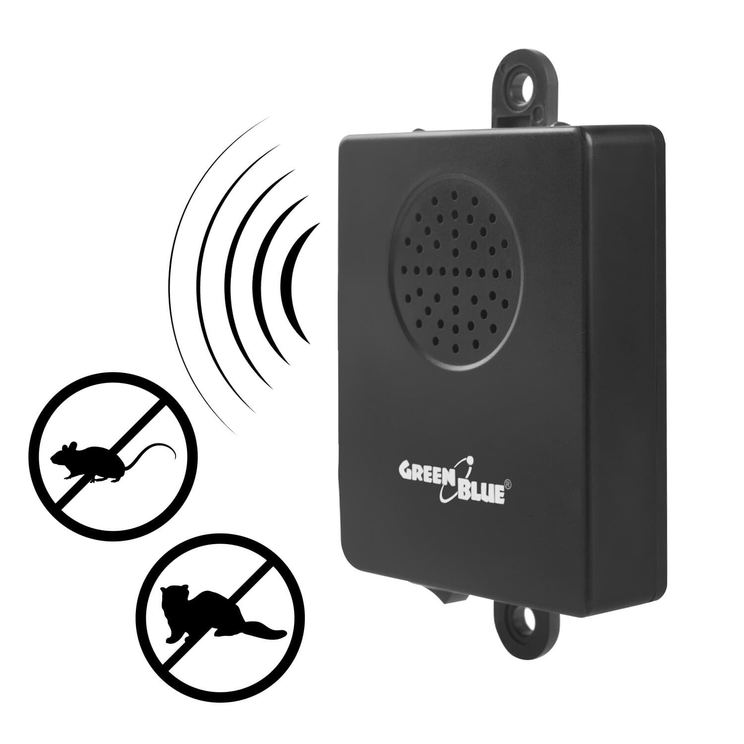 Car Ultrasonic Rodent Pest Repeller Marten Mice Rat Vehicle Deterrent Pet Safe