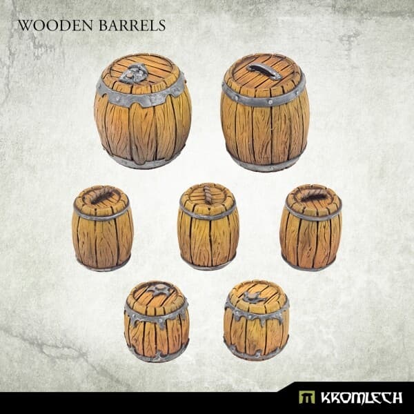 Kromlech Wooden Barrels Brand New KRBK056