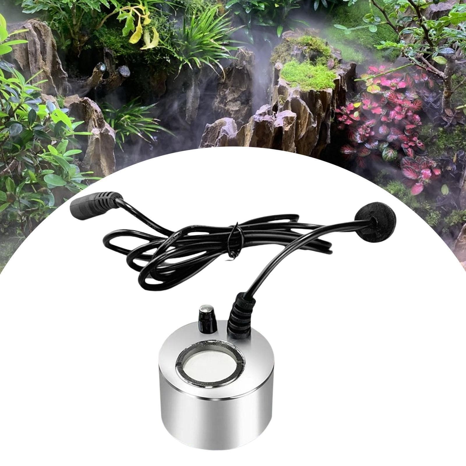 Ultrasonic Mist Maker Versatile Indoor Fountain Mister Fogger Atomizer Air