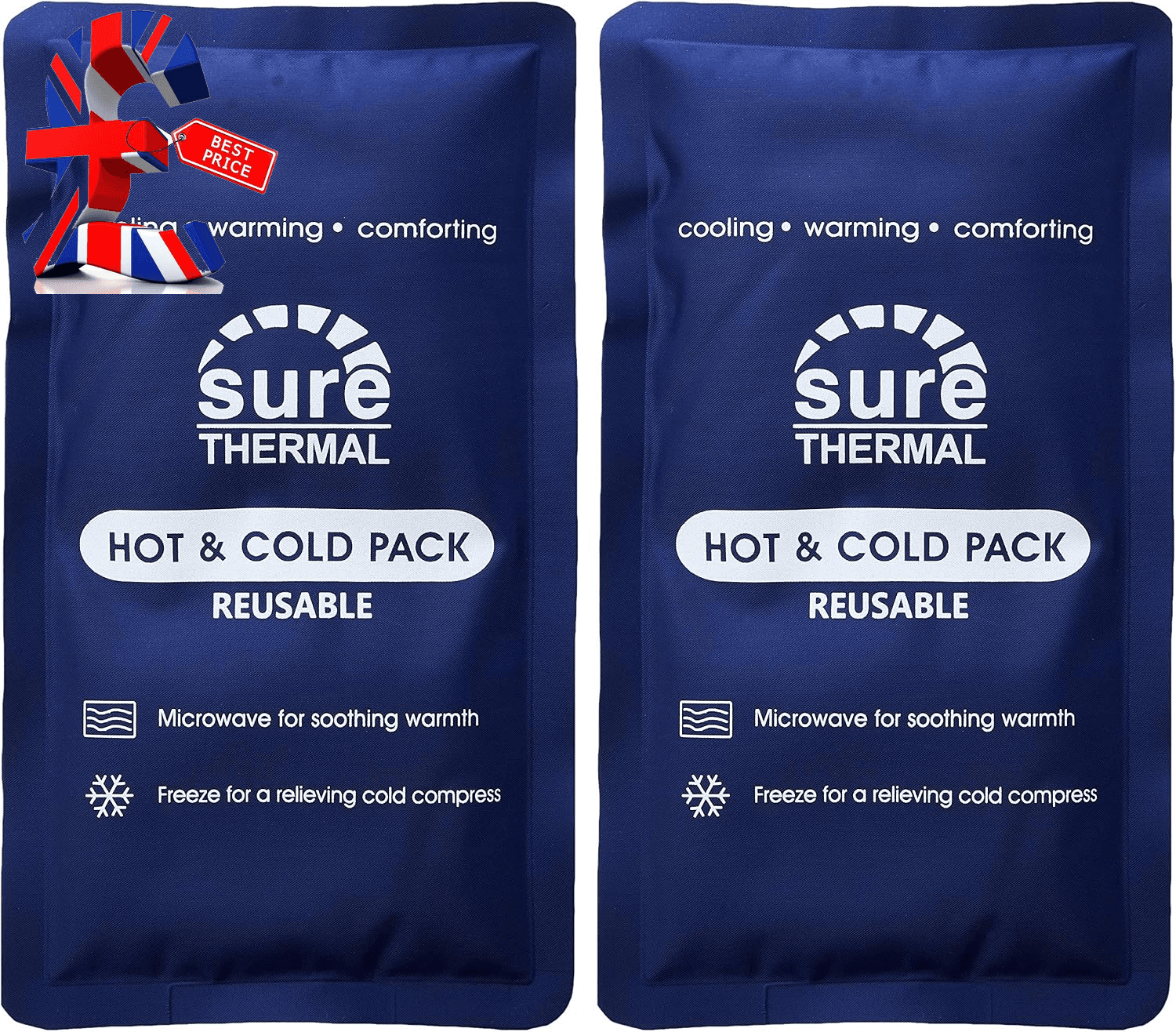 Hot and Cold Pack Reuse-Able ( Pack of 2 ) view 2