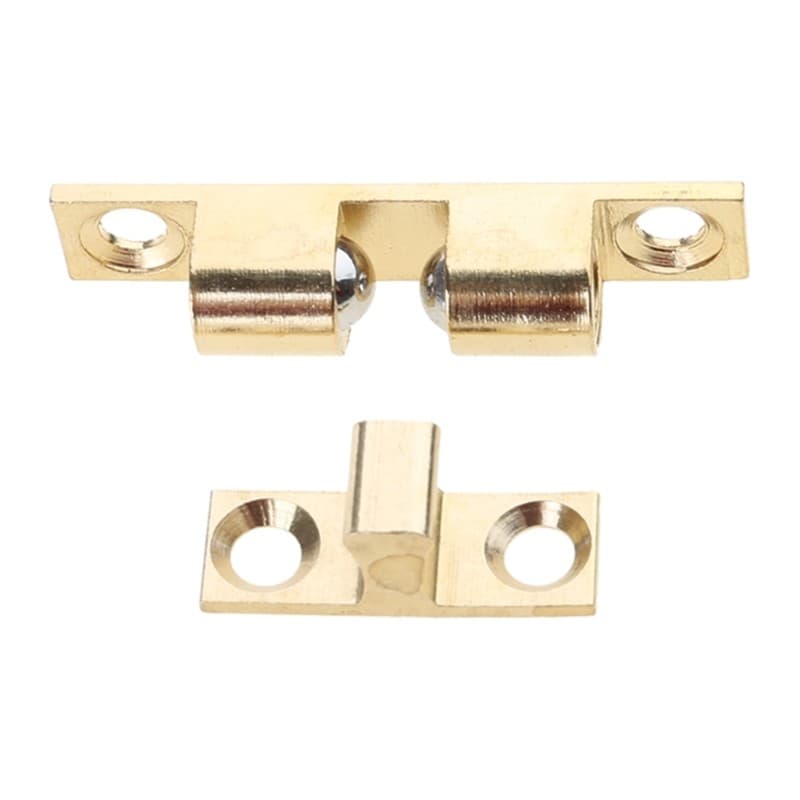 Door Lock Door Touch Latch- Cabinets Interlock Lock Cabinet Spring Ball- Locker-