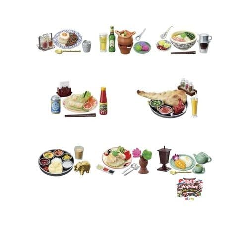 NEW Re-Ment Petit Sample Series Asian Dining 1 Box Set Approx. H115 x W70 x D50