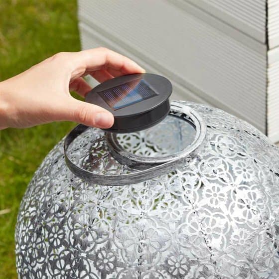 Solar Round Replacement Light Box For Smart Solar Lanterns Charges In Direct Sun