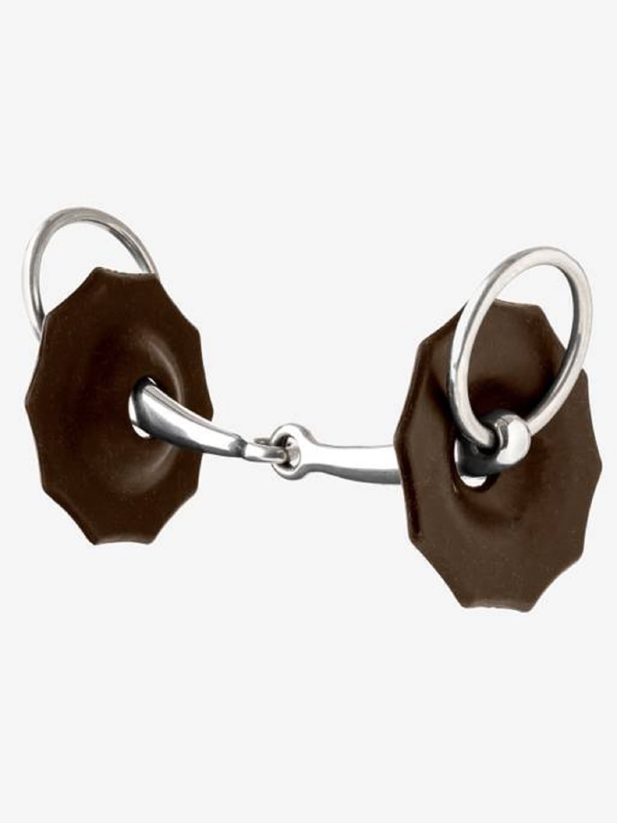 Lemieux Contoured Rubber Bit Guards IT03752 Brown| Super Comfortable and Prot...